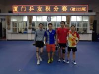 第222期厦门乒友积分赛(1月10日） 老魏首进四强 俊杰回归夺冠