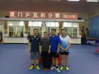 第232期厦门乒友积分赛(2月24日） 黄剑飞冠军